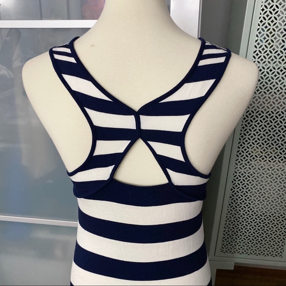 Anthro Deletta A Different Stripe Maxi Dress - Picture 4 of 8